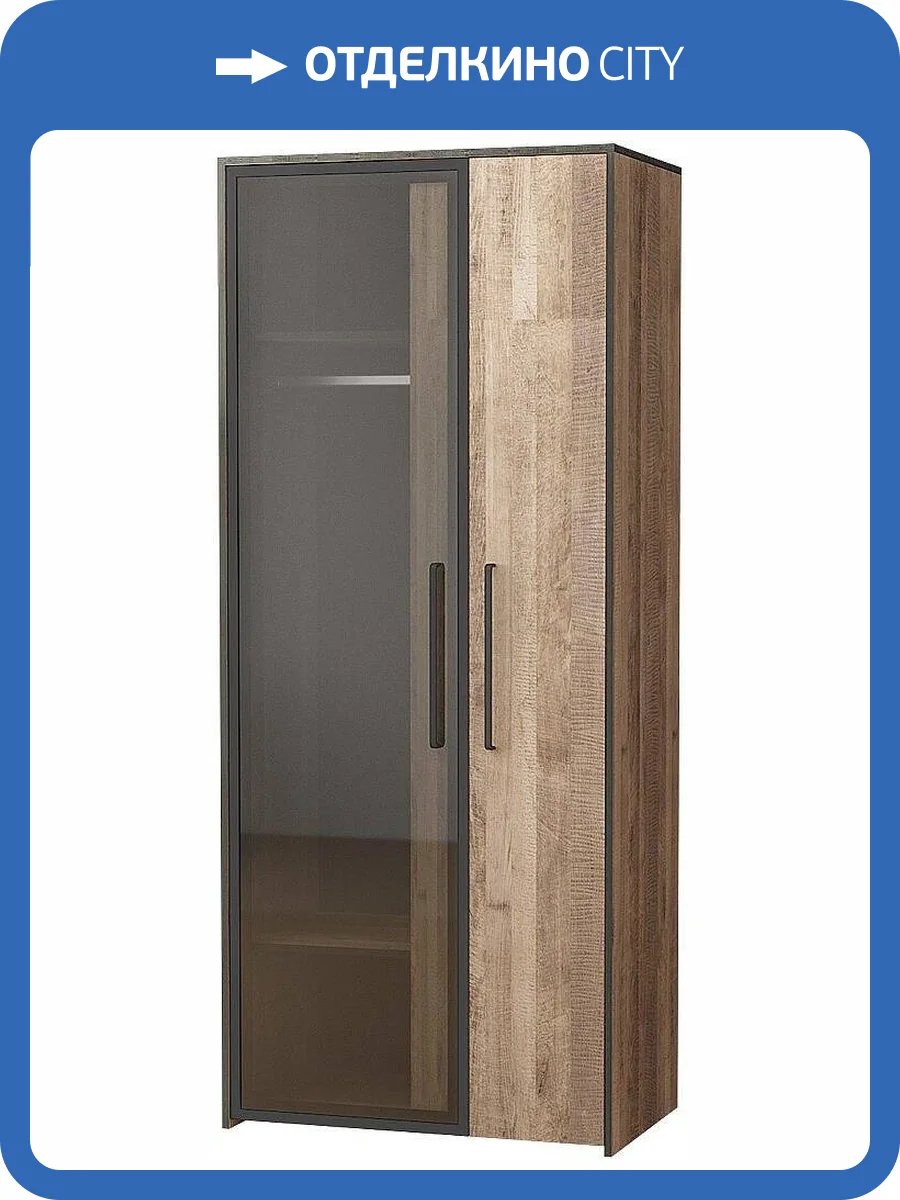 Шкаф Моби Трувор 13.204.01 ML654872427 Дуб Гранж Песочный К356, Интра фото 3