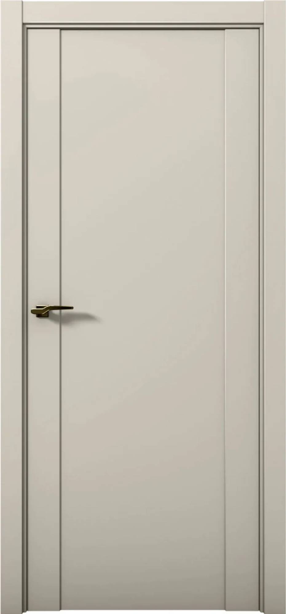 Межкомнатная дверь глухая Brandoors Prime 02 Полотно Силк Грей 2000х800