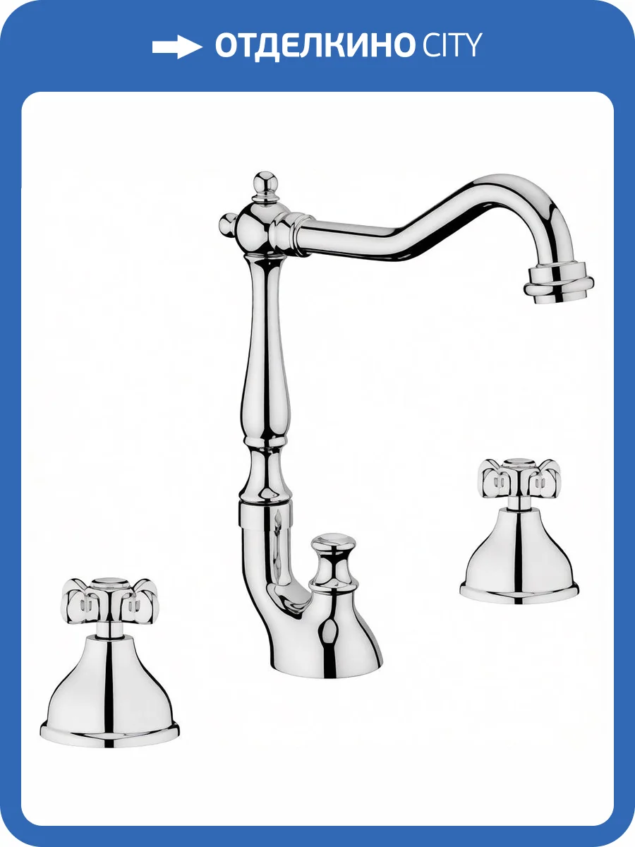 Смеситель для раковины Webert Ottocento OT750202015 Chrome хром фото 4