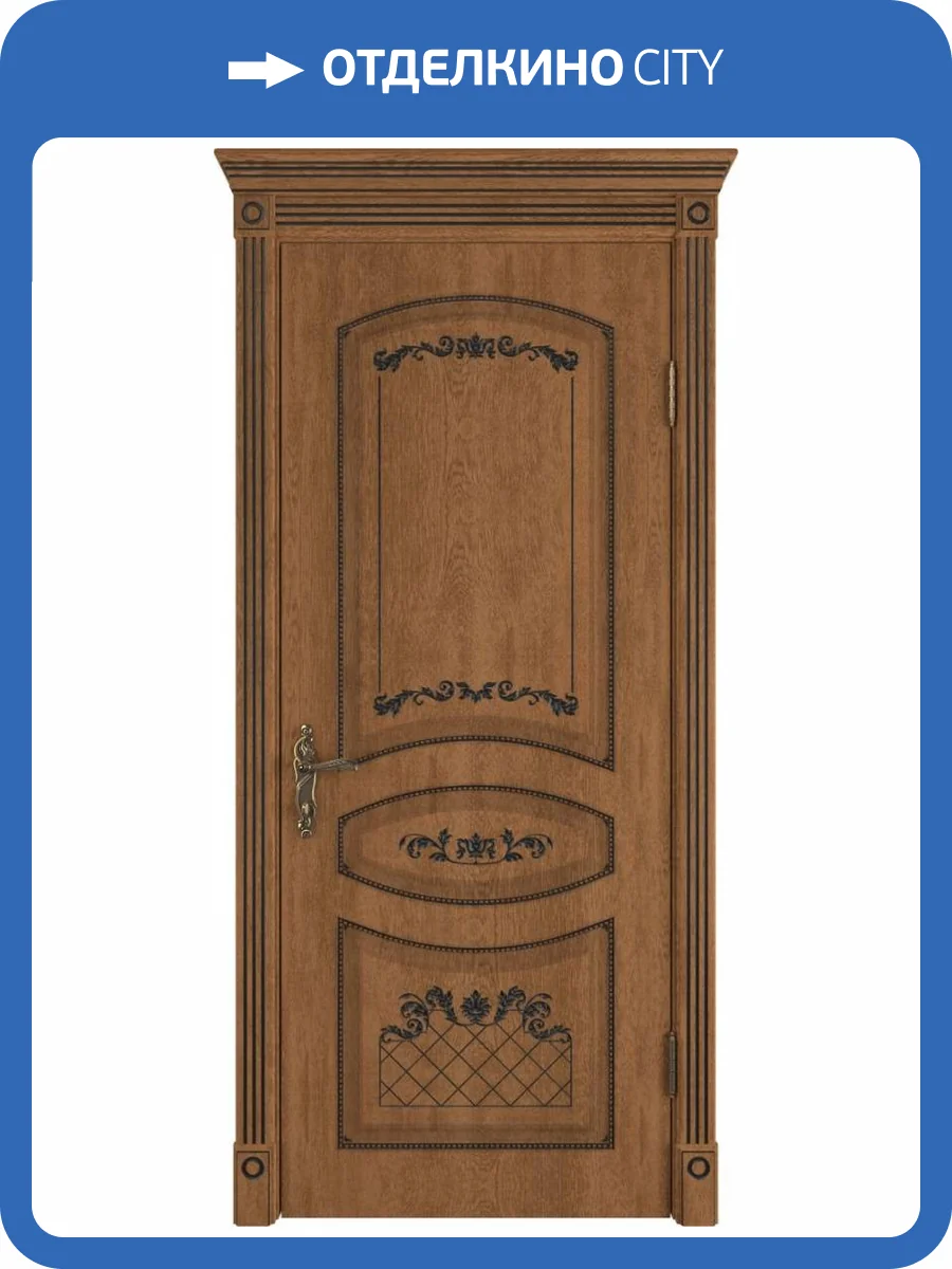 Межкомнатная дверь Владимирская Фабрика Дверей Adele Honey Classic PB 900x2000 фото 2