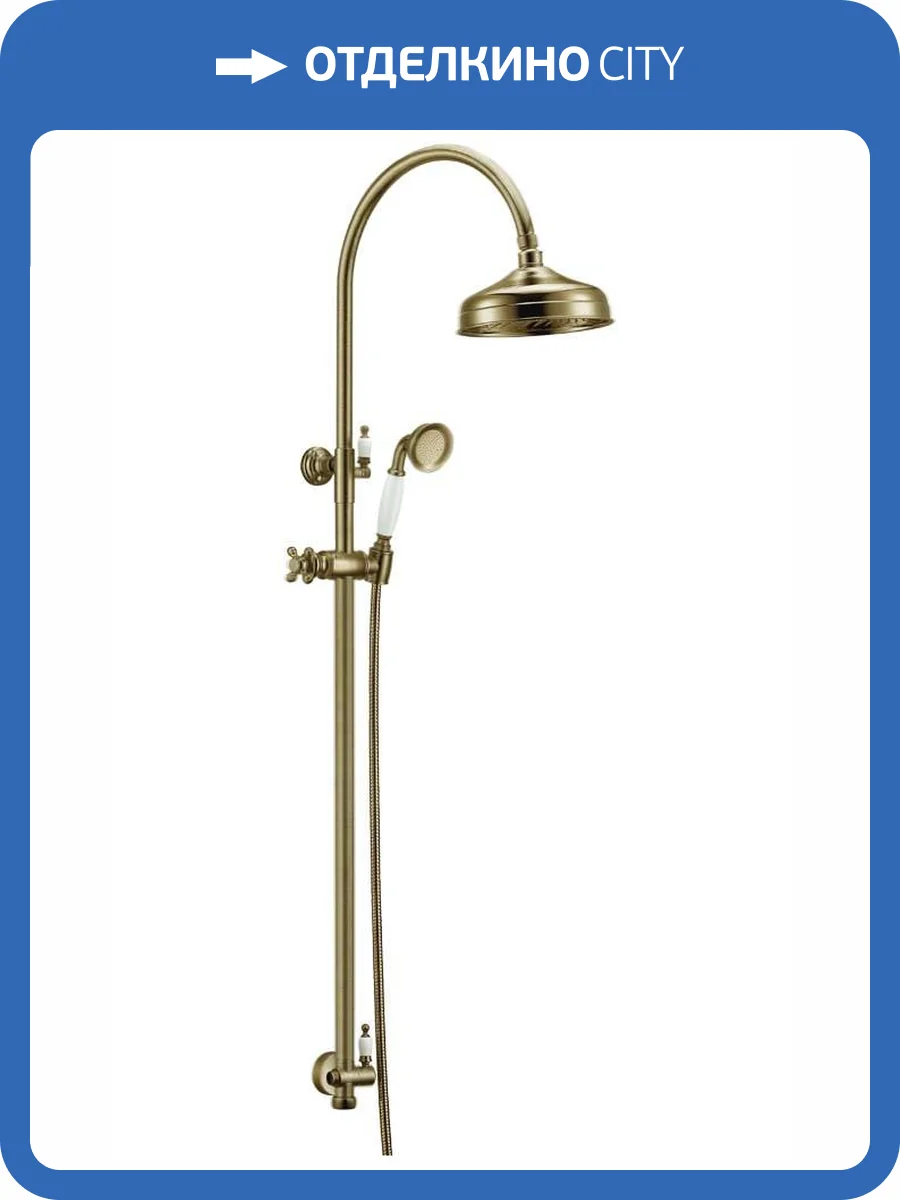 Душевая стойка Boheme Medici 401 20 см фото 2