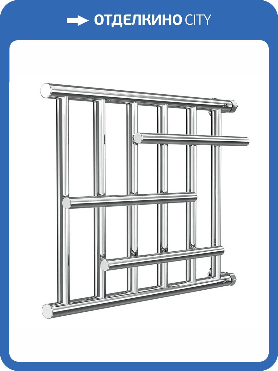Полотенцесушитель водяной Ника Econ ПМ-6 60/70 без полки, хром фото 3