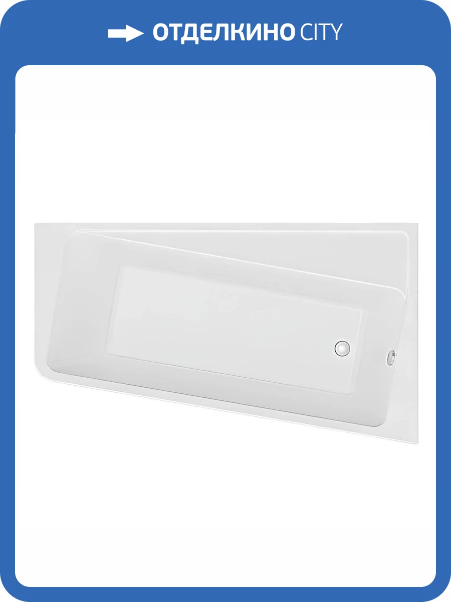 Акриловая ванна Marka One Direct 170x100 правая фото 6