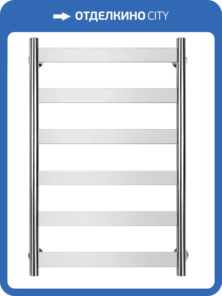 Полотенцесушитель электрический Secado Комано 4603759401188 2 80x50, R, хром фото 2