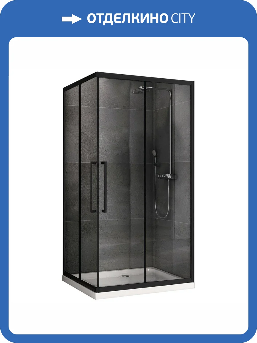 Душевой уголок Abber Schwarzer Diamant AG02129BH фото 6