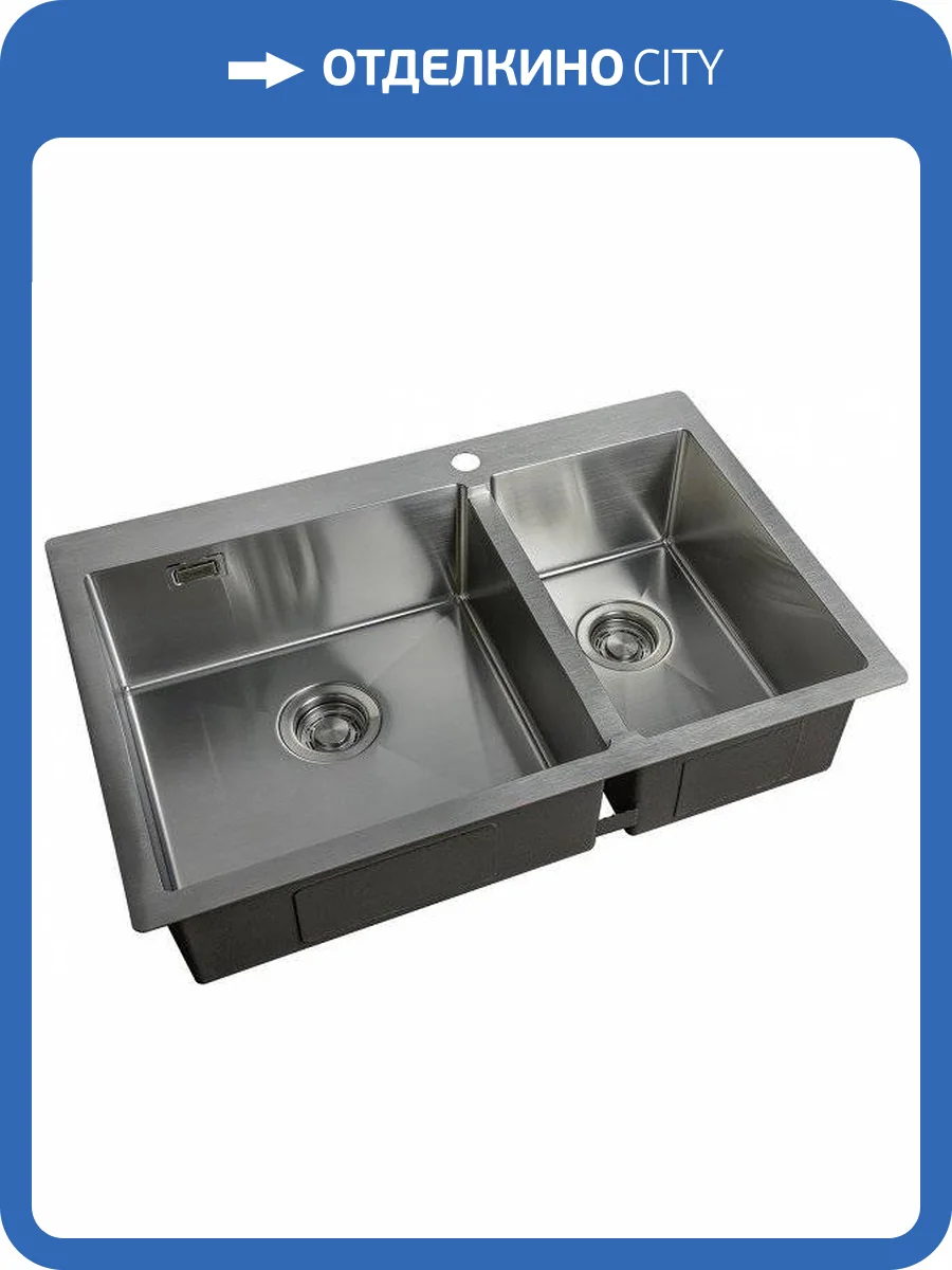 Мойка кухонная Zorg Light ZL R 780-2-510-L фото 3