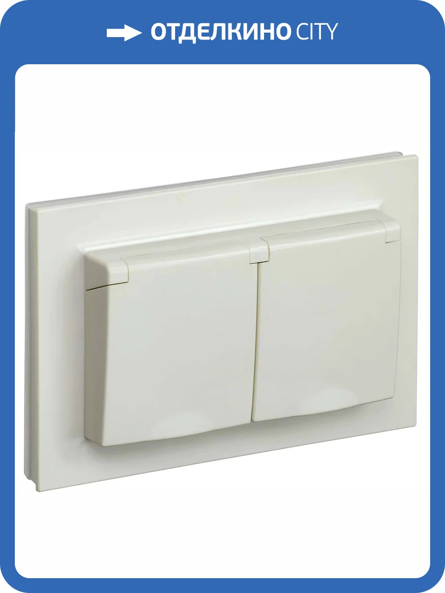 Розетка 2-местная с заземлением, шторками и крышкой IEK Brite BR-R26-16-44-K10-F бежевый фото 9