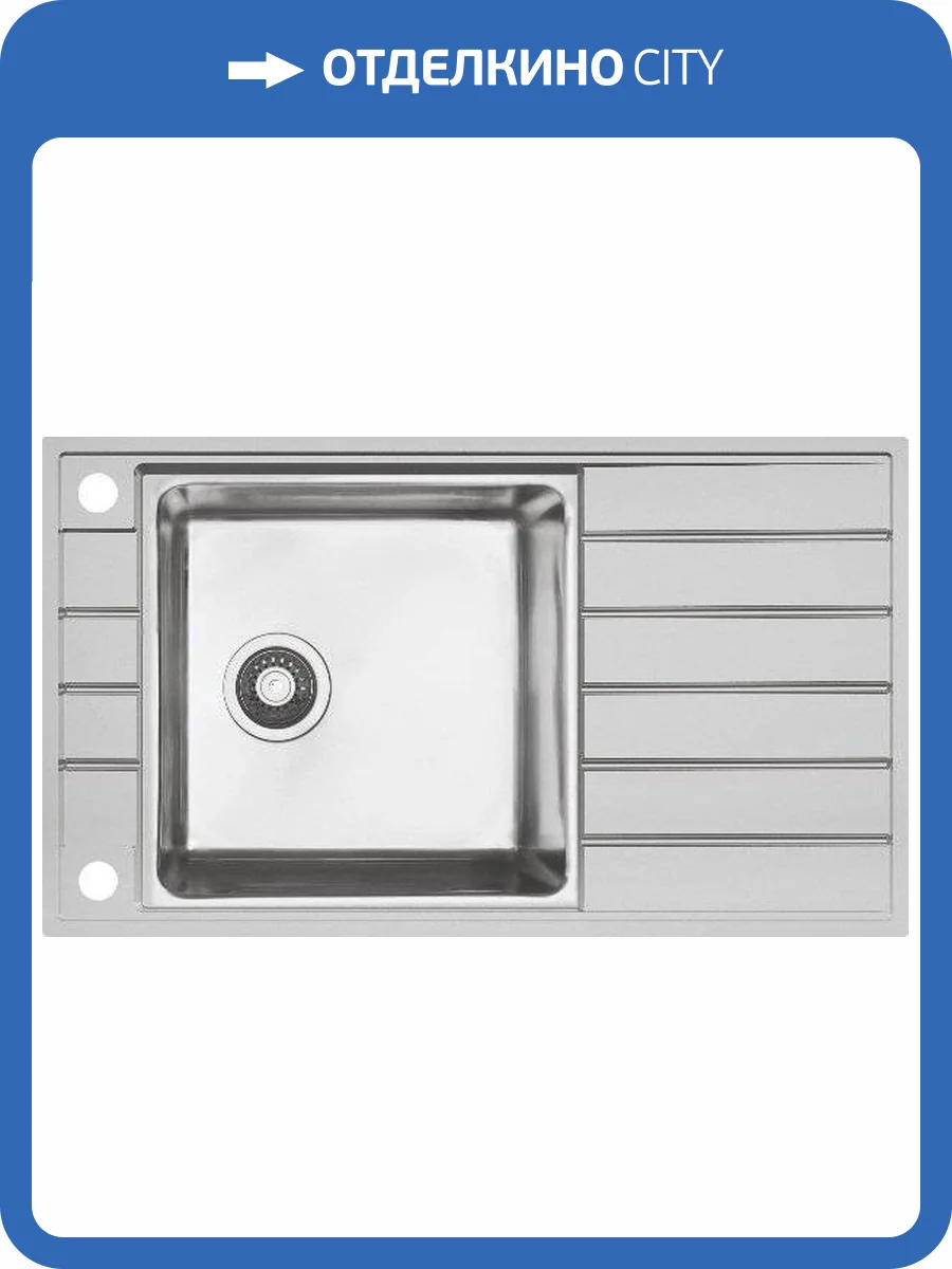 Мойка кухонная Seaman Eco Roma SMR-8650A с клапан-автоматом фото 3