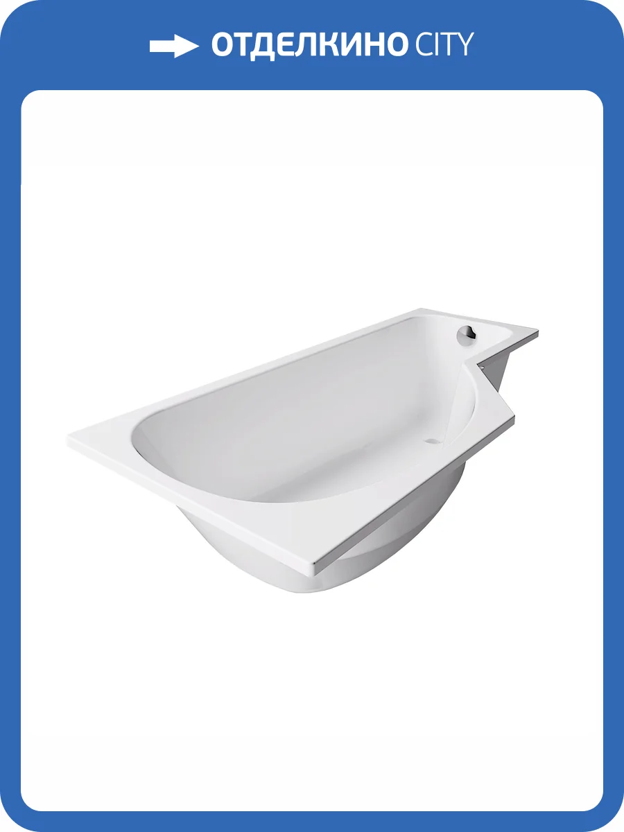 Ванна из искусственного камня Belux Вена ВВ-1600 с подставкой, белая глянцевая фото 6