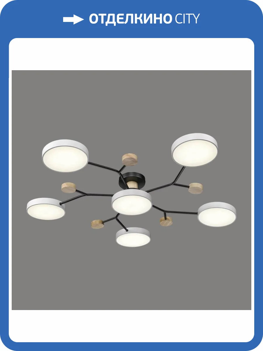 Потолочная люстра Velante 446-007-06 фото 2