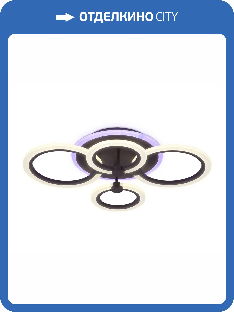 Потолочный светодиодный светильник Ambrella light Acrylica FA526 фото 4