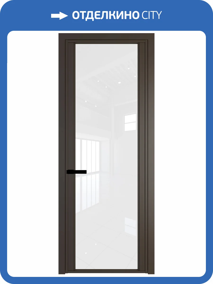 Межкомнатная дверь Profil Doors 2 AGP цвет профиля Деорэ, стекло безопасное 6 мм белый триплекс 800x2000 фото 2