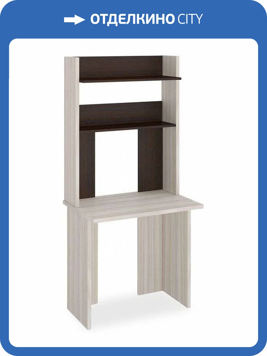 Стол компьютерный Merdes Домино Lite MER_SKL-Pryam80R-NKLH-80-KV фото 3