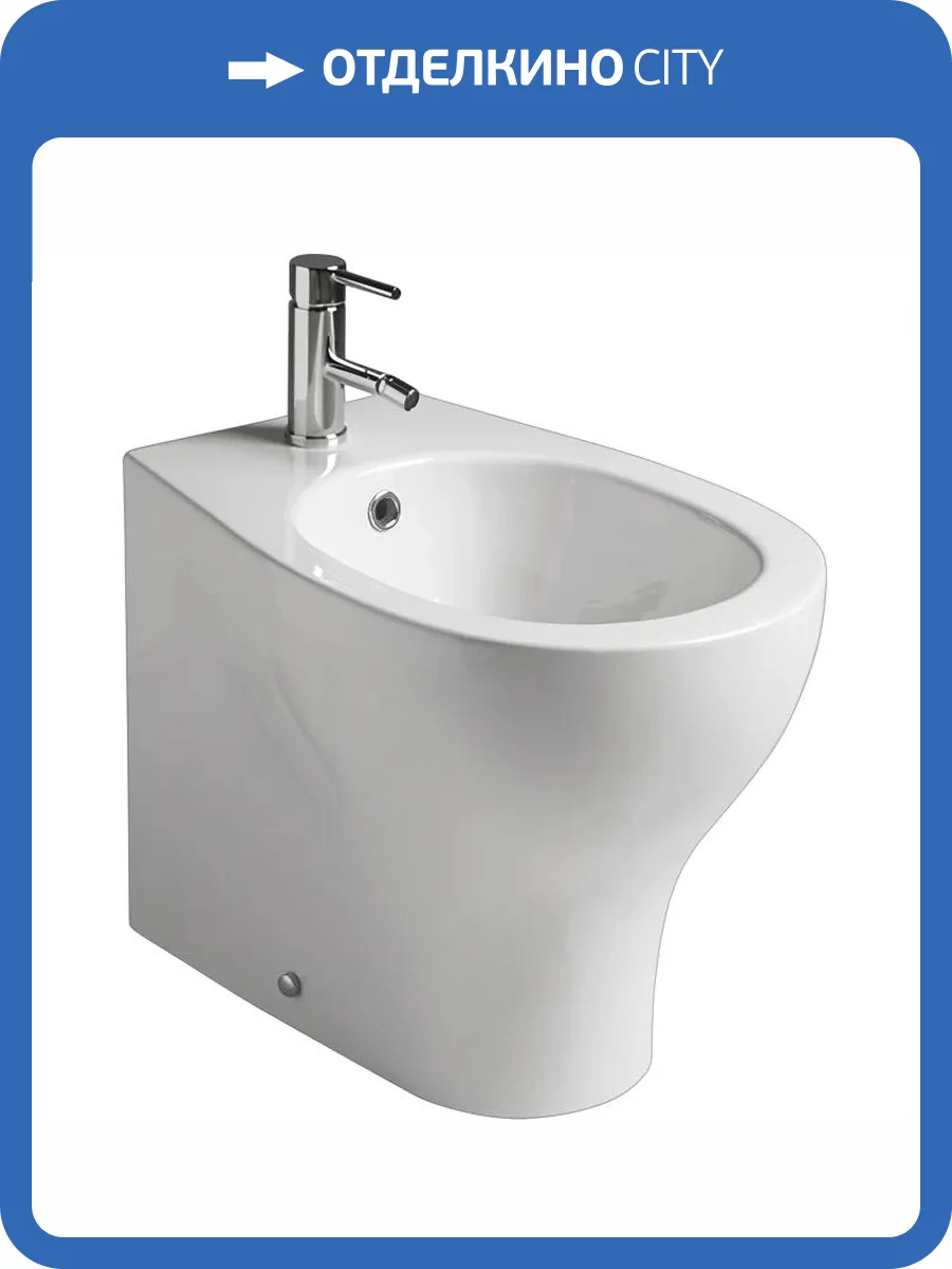 Биде напольное Galassia Eden 7214 фото 3