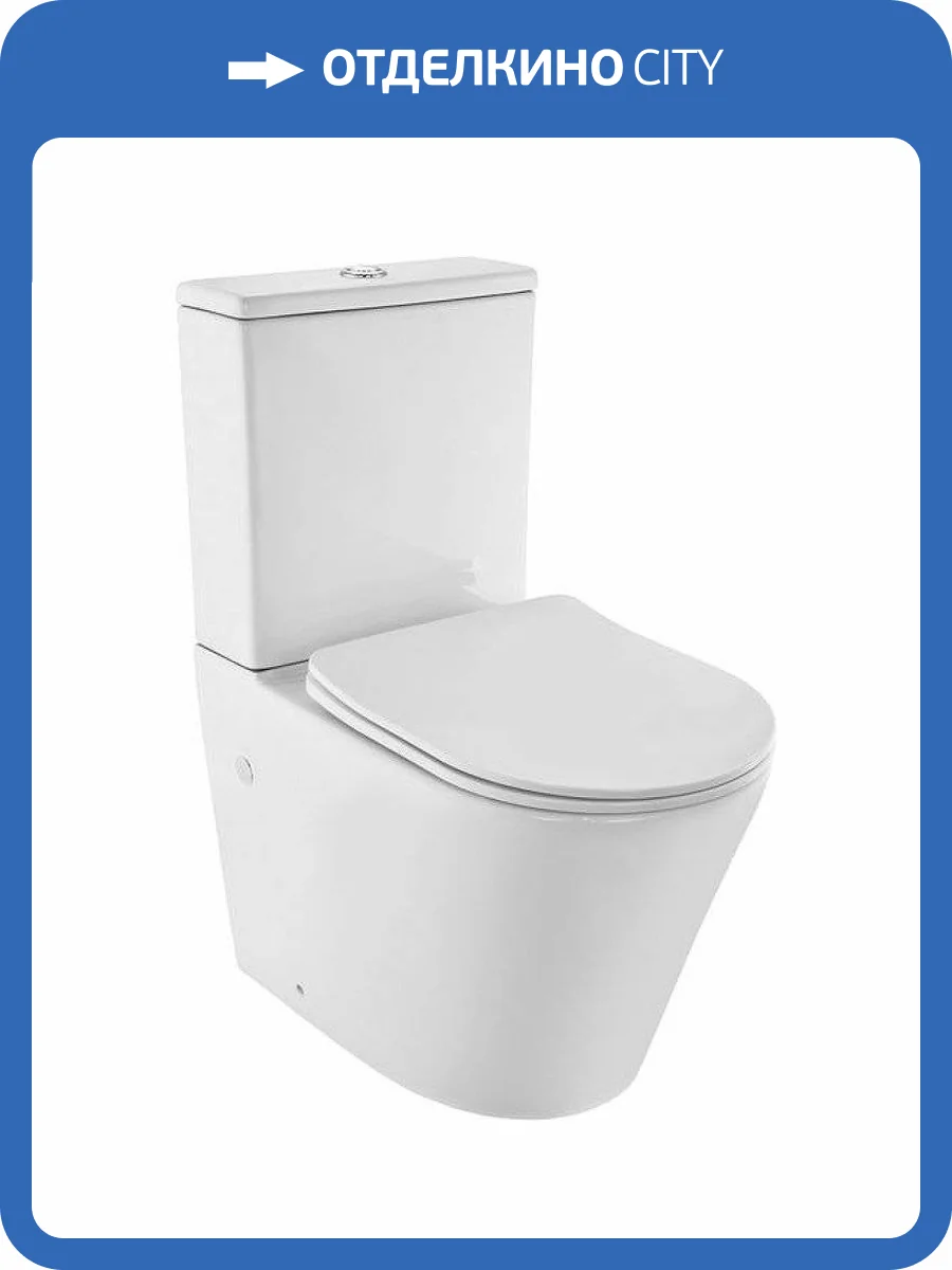 Унитаз-компакт BOND Овал F03-00 фото 10