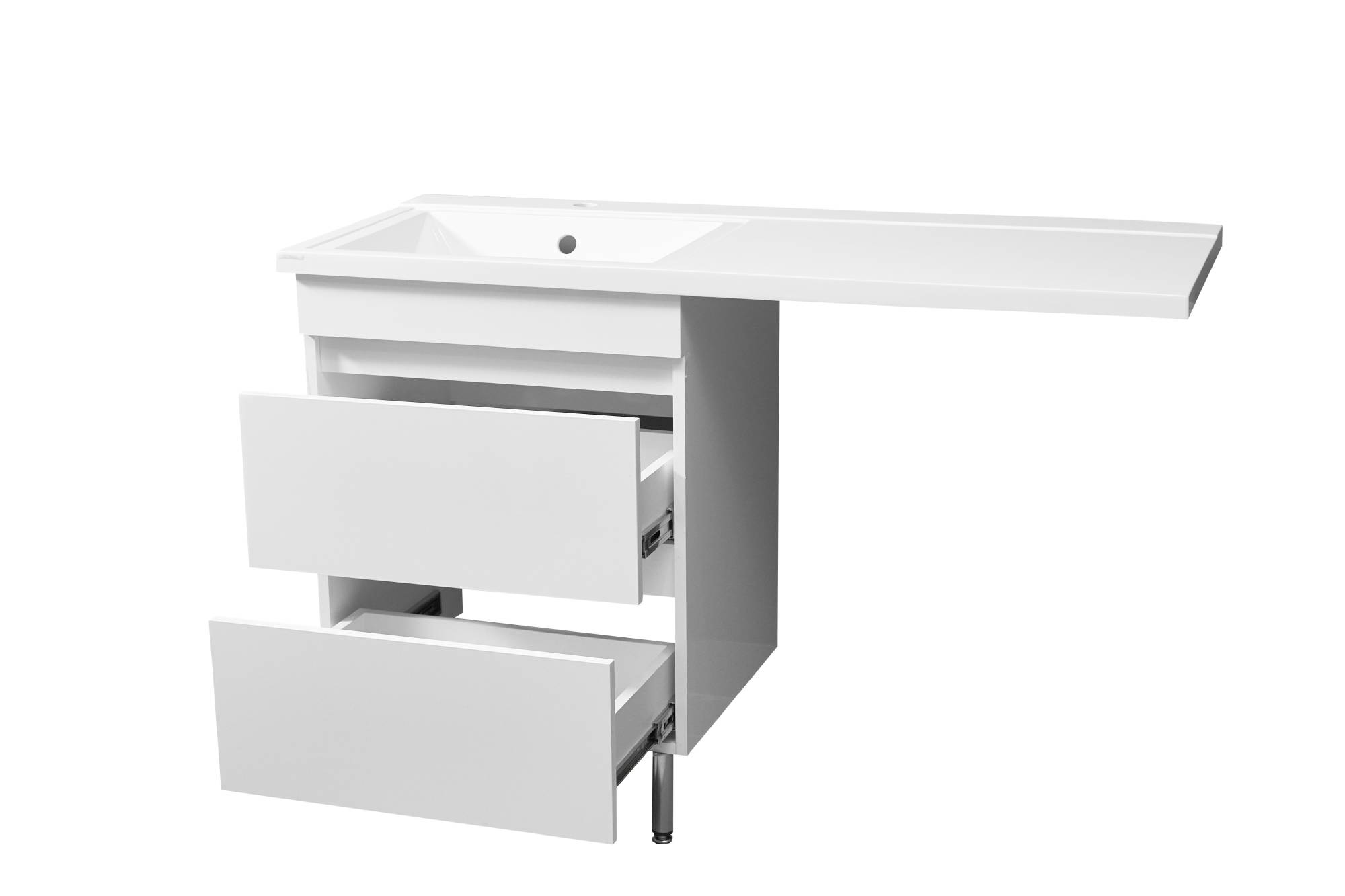 Тумба под раковину Stella Polar Мадлен 130 SP-00000475 белый фото 8