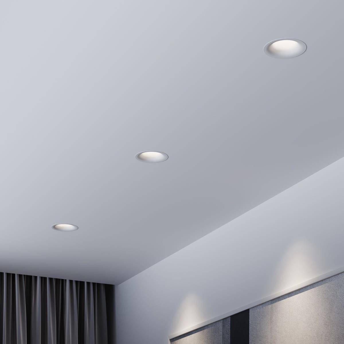 Встраиваемый точечный светодиодный светильник Elektrostandard Bliss 25070/LED 15W 4000K белый фото 8