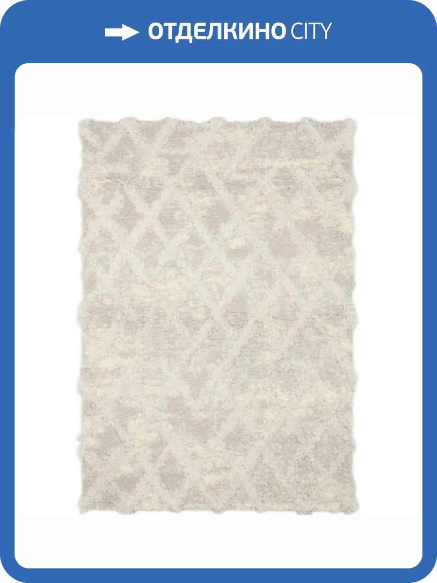 Ковер Kaplanser Reflex 9140A 22 L.GREY/L.GREY Прямоугольник 2.4x3.4 фото 3