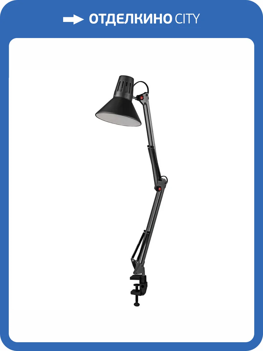 Настольная лампа ЭРА N-121-E27-40W-BK C0041454 фото 2