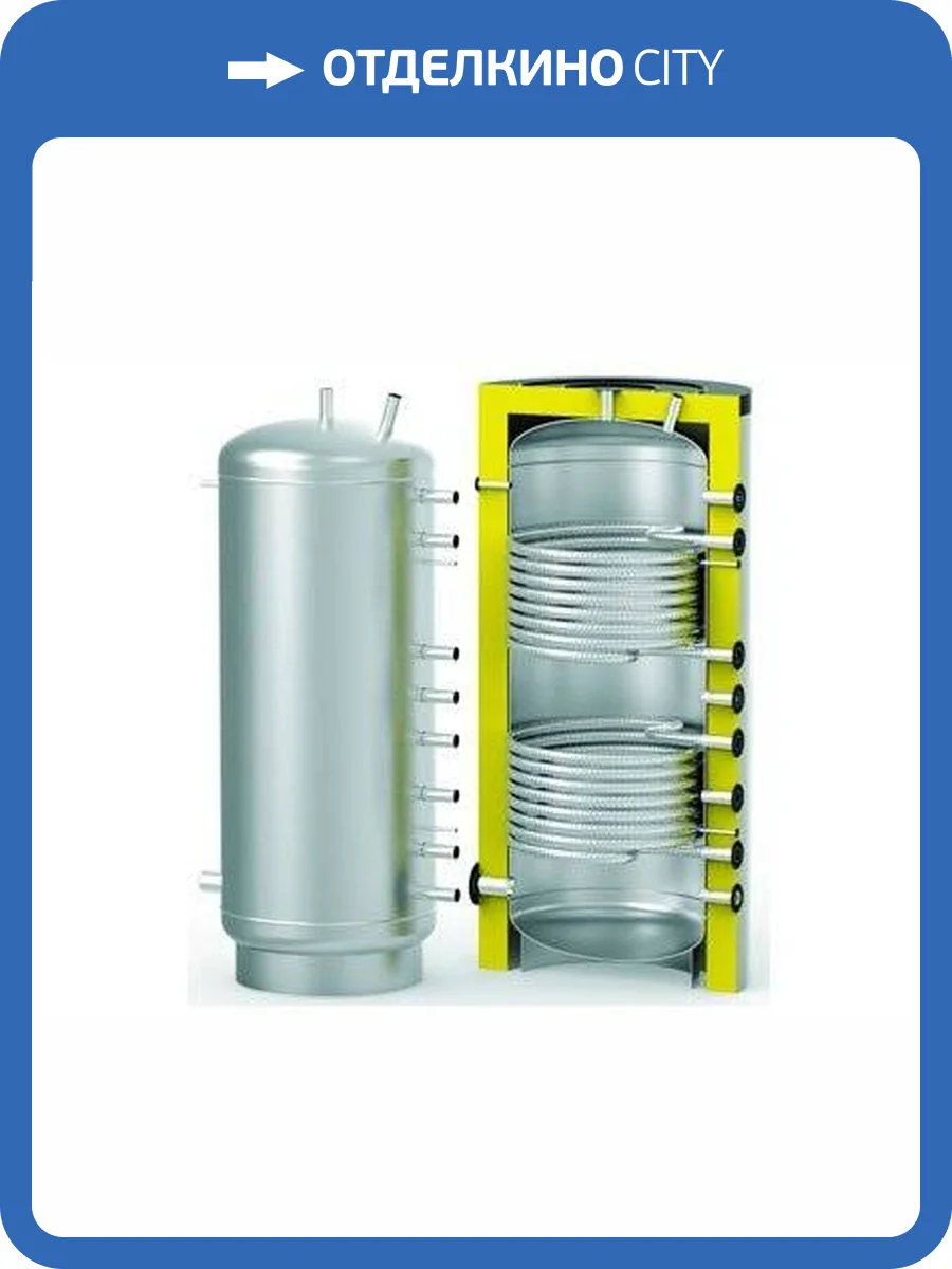 Бойлер косвенного нагрева S-Tank SOLAR SS DUO 2000 фото 2