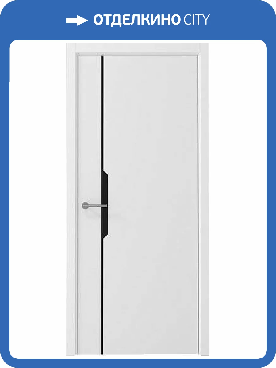 Межкомнатная дверь Albero Графика-4 полотно Белый 900x2000 фото 2