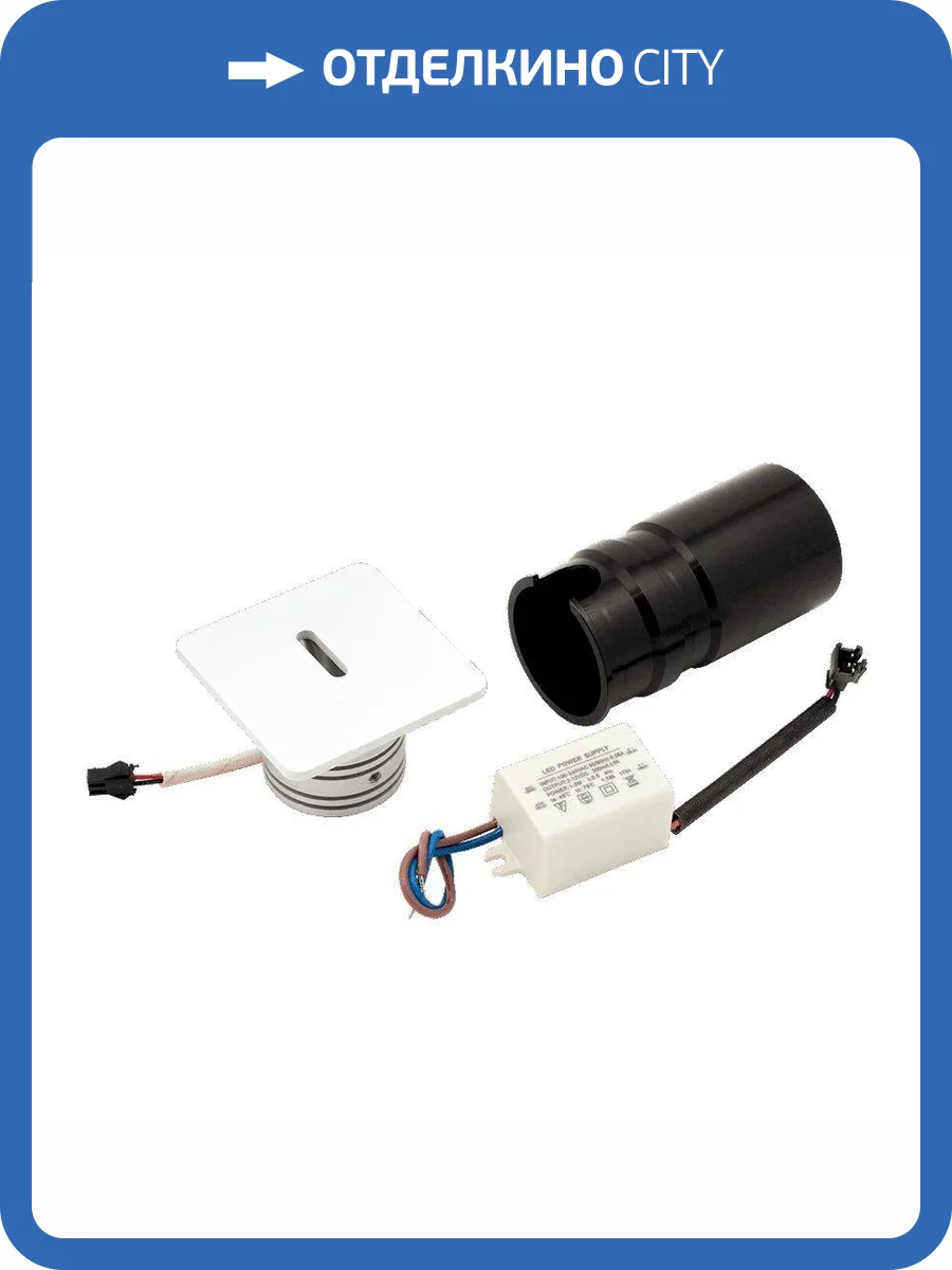 Встраиваемый светодиодный светильник DesignLed GW Tik GW-S712-3-WH-WW 003028 фото 6