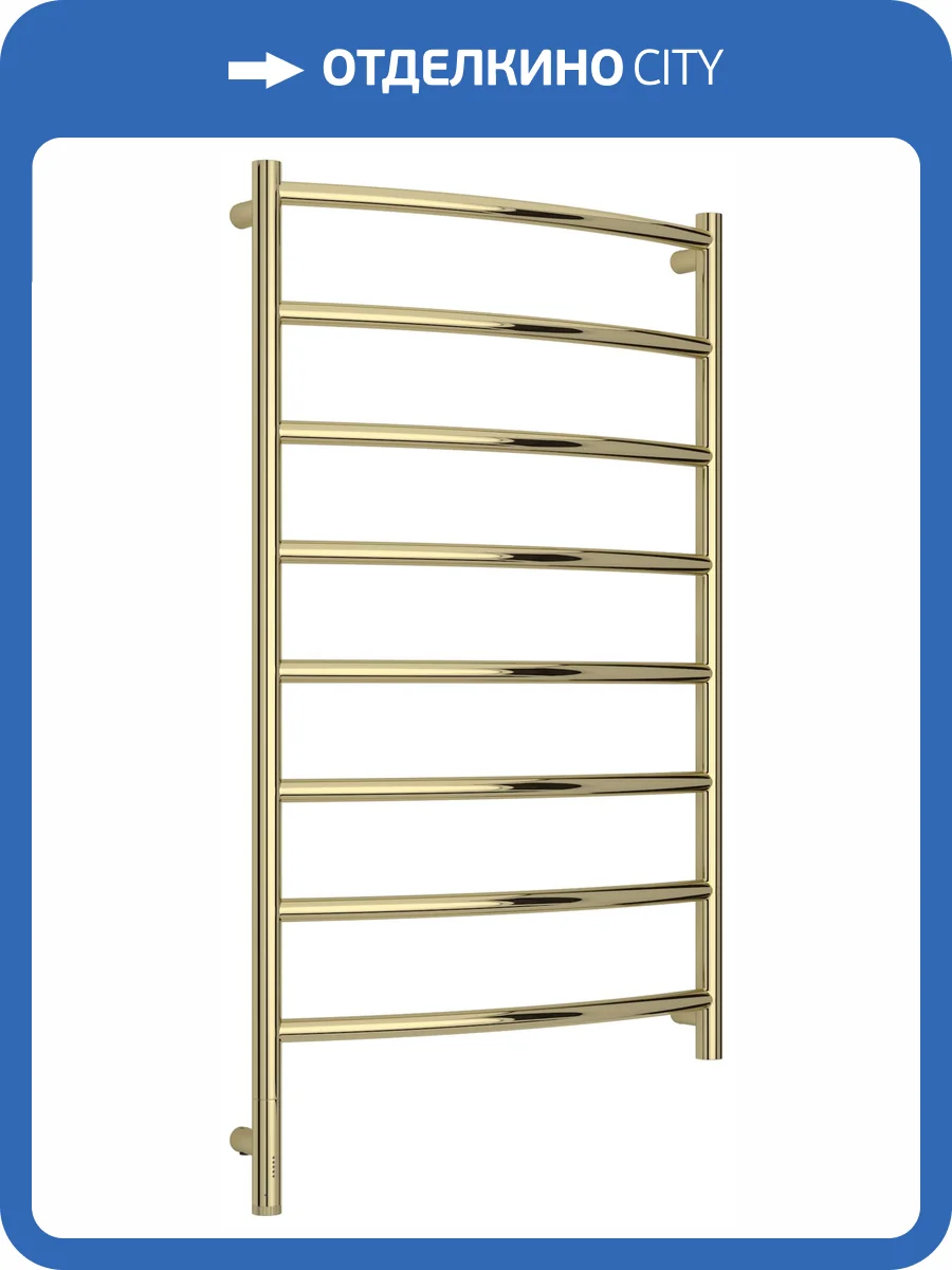 Полотенцесушитель электрический Сунержа Галант 3.1 020-6000-1060 Шампань, 100x60 фото 5
