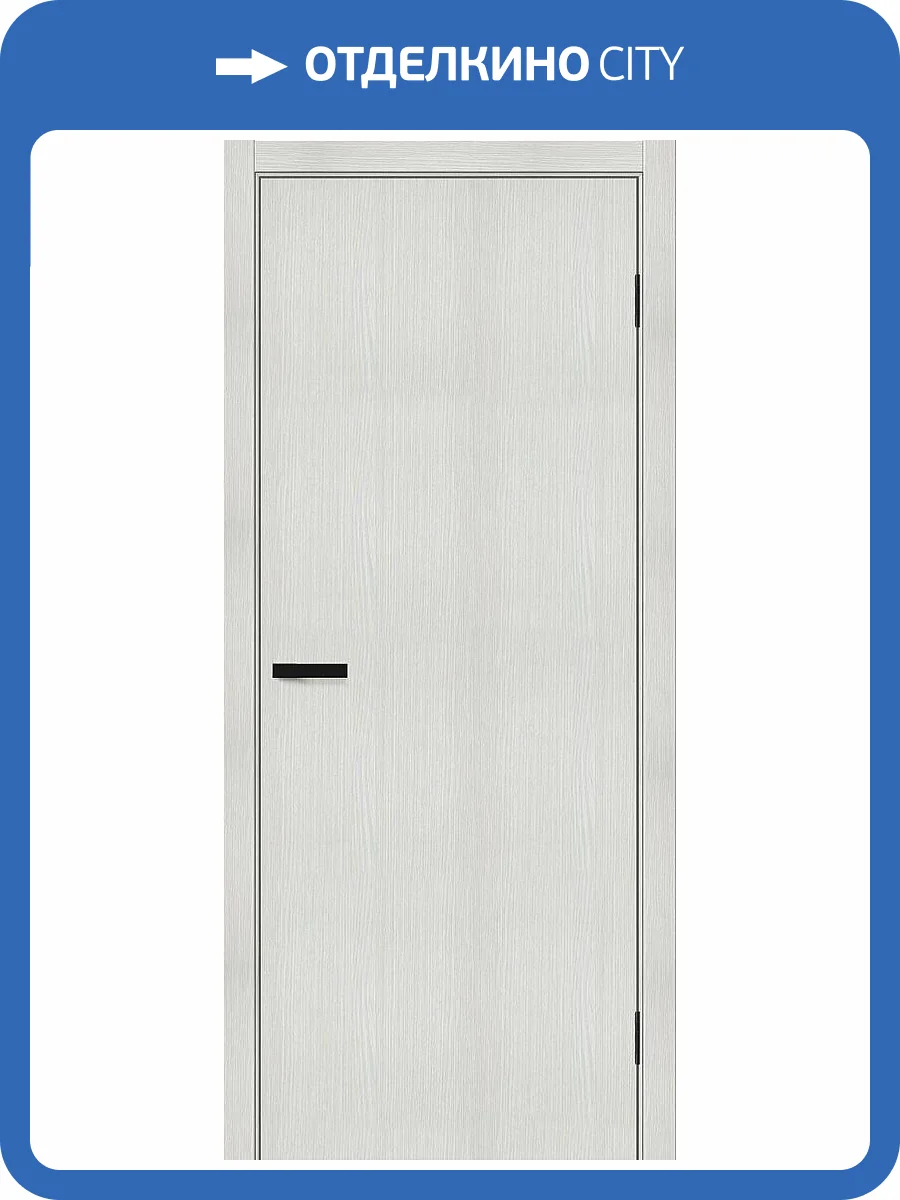 Межкомнатная дверь Bravo Браво-0 полотно Bianco Melinga 600x2000 фото 2