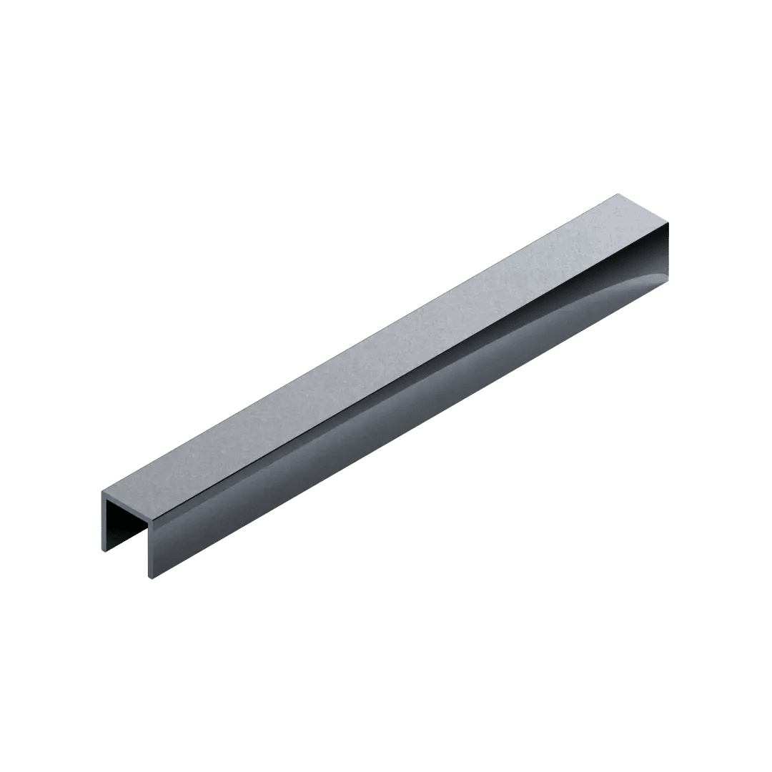 Профиль П-образный Neexy pv84-03 BS серебро блестящее 270x1.5x1