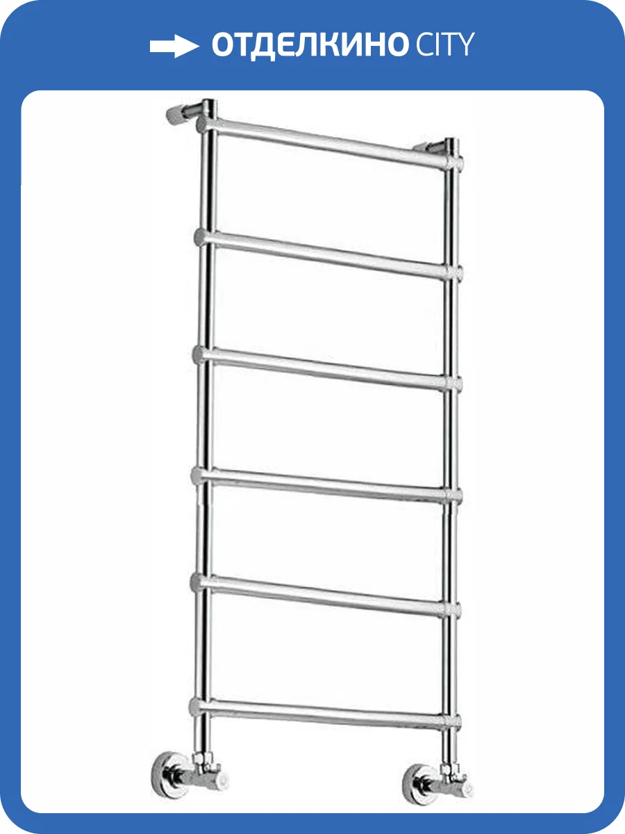 Полотенцесушитель водяной Margaroli Sole 442-6 хром фото 3