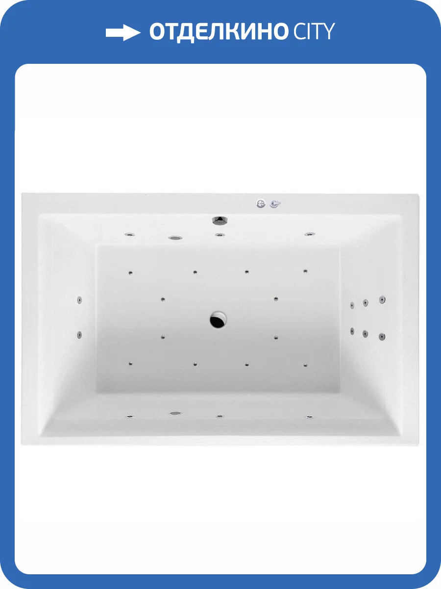 Акриловая ванна Excellent Crown Lux WAEX.CRO19.ULTRA.CR 190x120 фото 7