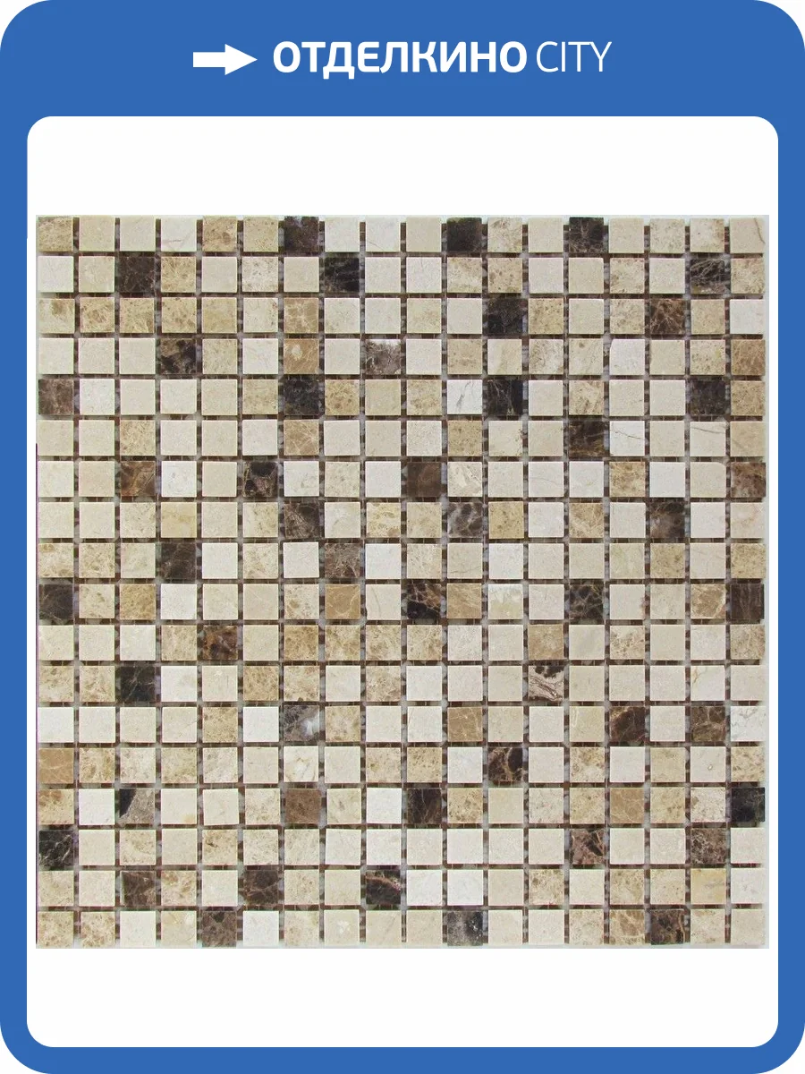 Мозаика Bonaparte Turin Slim Pol (1.5x1.5) 30.5x30.5 фото 2