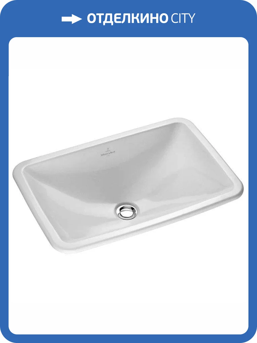 Раковина Villeroy&Boch Loop & Friends 614500R1 60 см фото 3