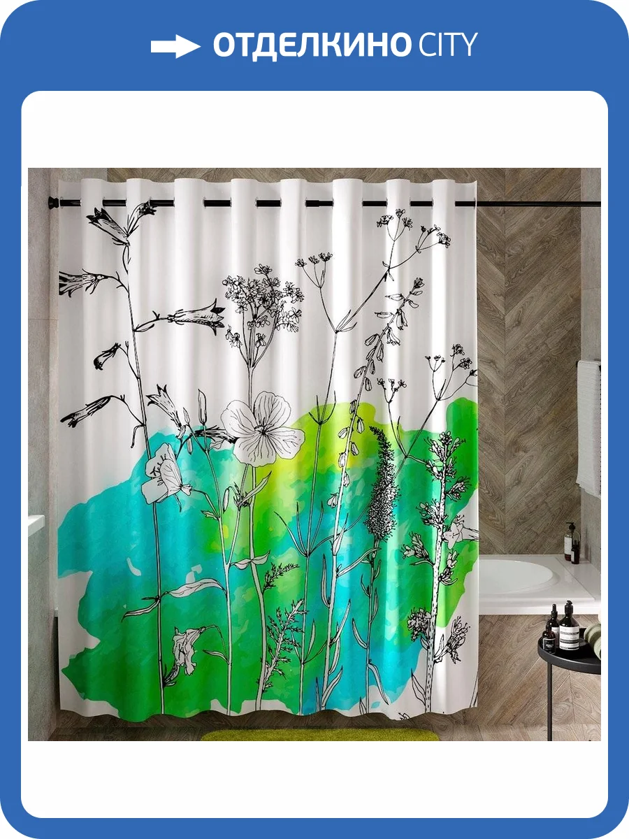 Штора для ванной Wasserkraft Dill SC-39103 фото 8