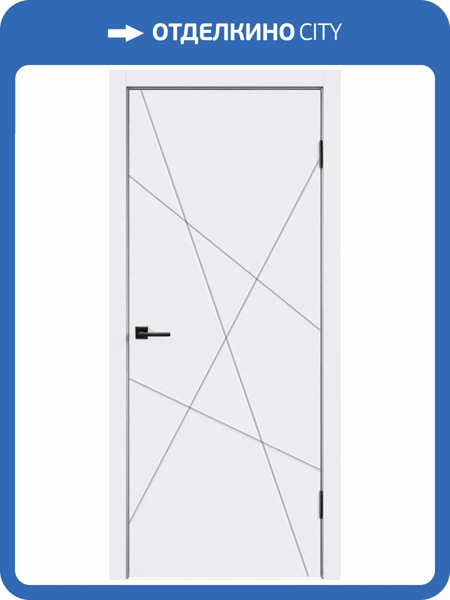 Дверное полотно Эмаль VellDoris SCANDI S VD1000053 Глухое 700x2000 фото 2