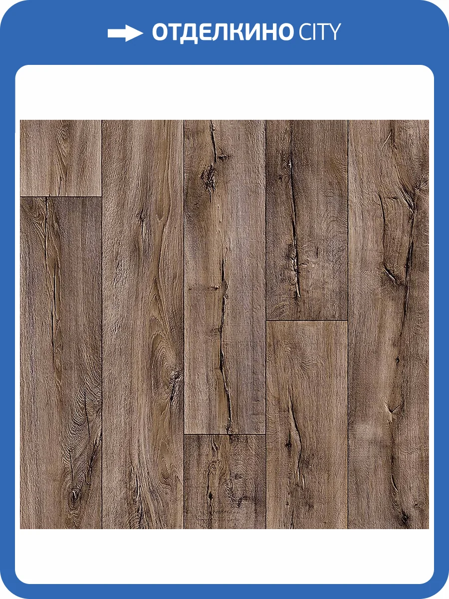 Линолеум Ideal Ultra Cracked Oak 2 (рулон: 4x22=88 м2) фото 3