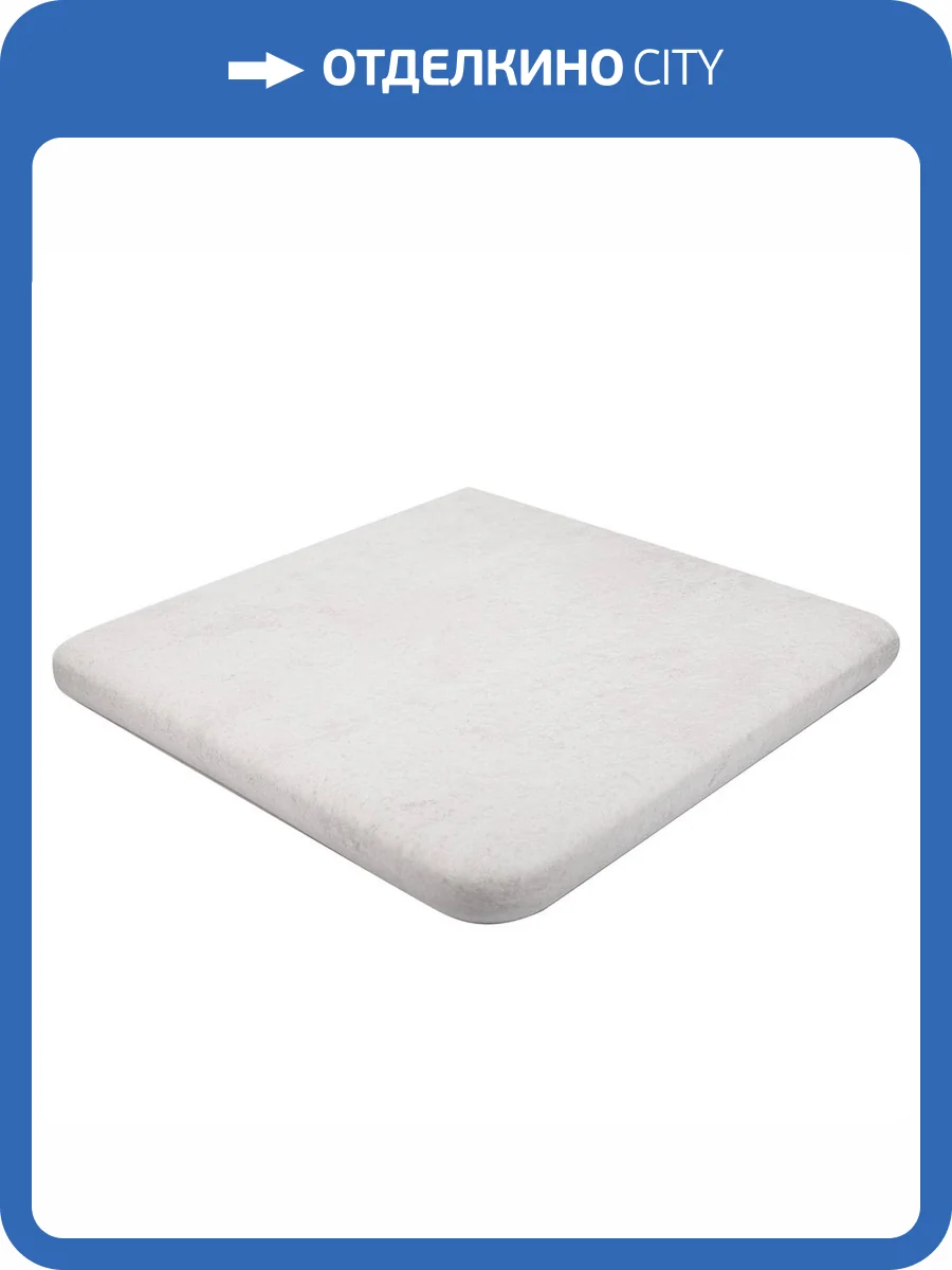 Ступень Exagres Boston Cartabon White 33x33 фото 7