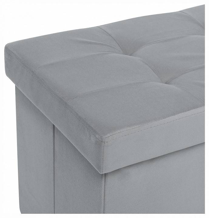 Банкетка-сундук Leset Леда 4687205442178 Серый Velutto 12 фото 5