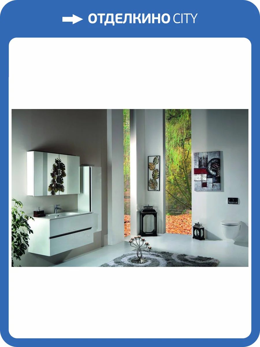 Зеркало-шкаф Armadi Art Vallessi 547-W 80 белый глянец с подстветкой фото 4