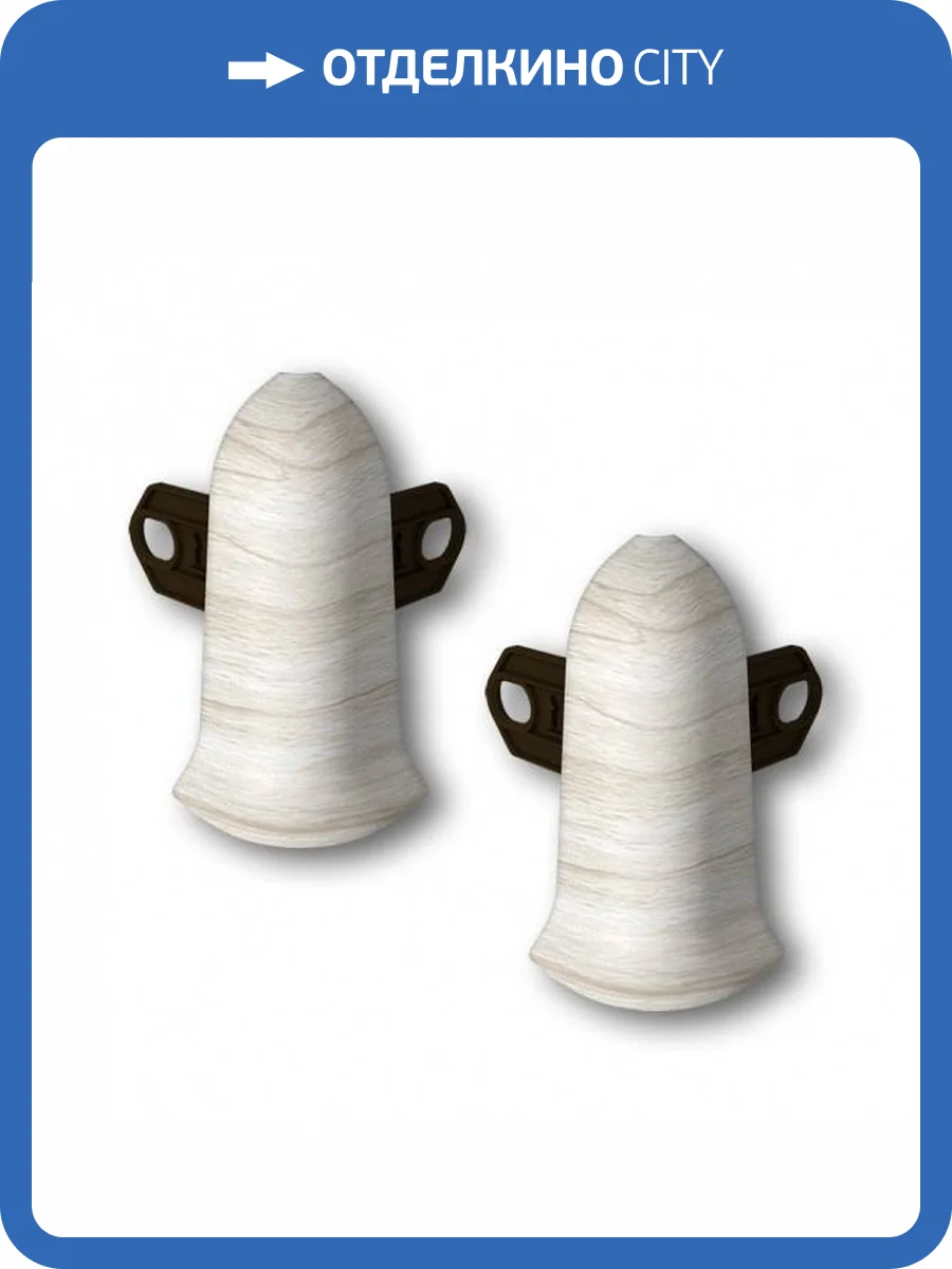 Наружный (внешний) угол Ideal Классик 70 267 Клен Белый фото 3