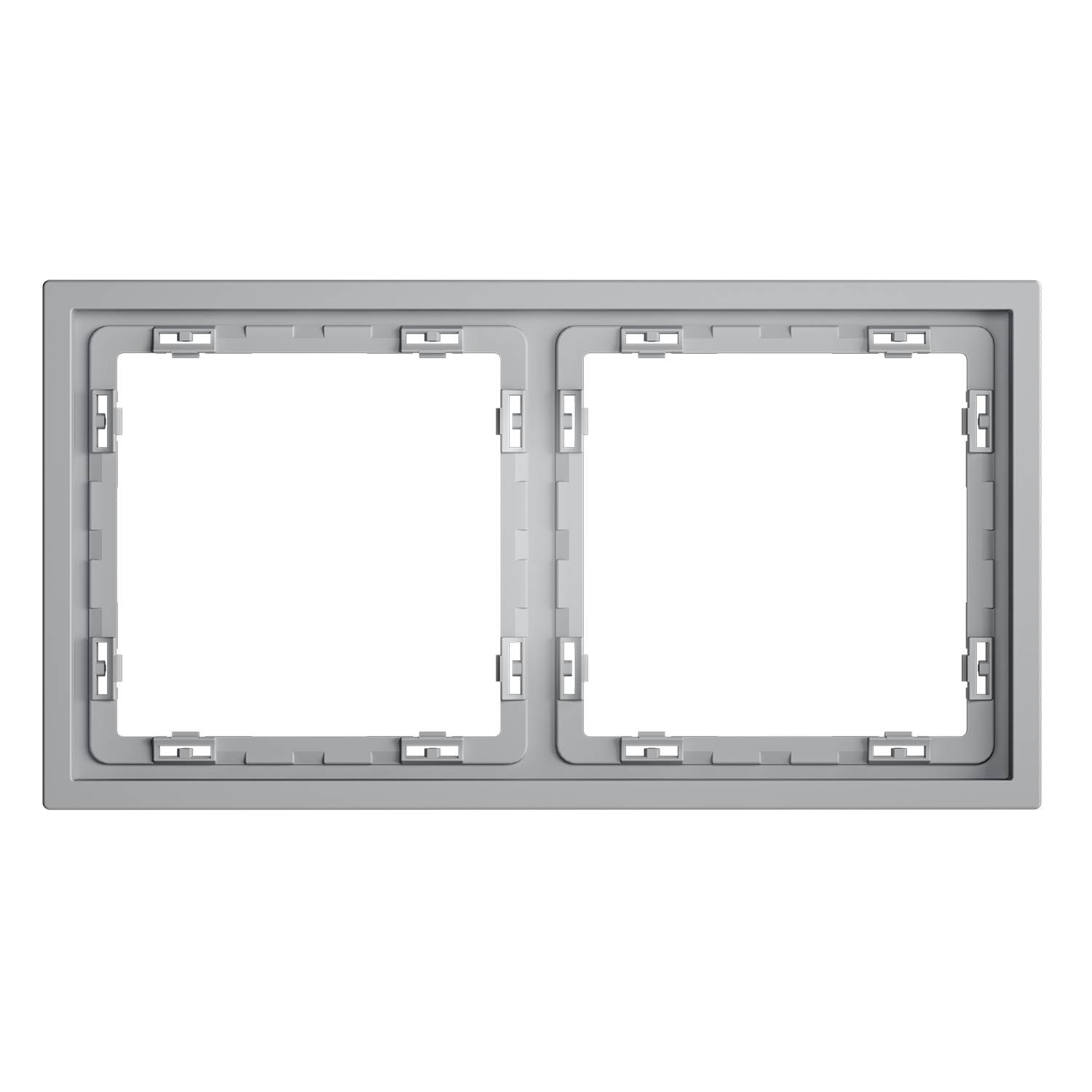 Рамка 2-постовая Voltum S70 VLS100216 серый фото 2