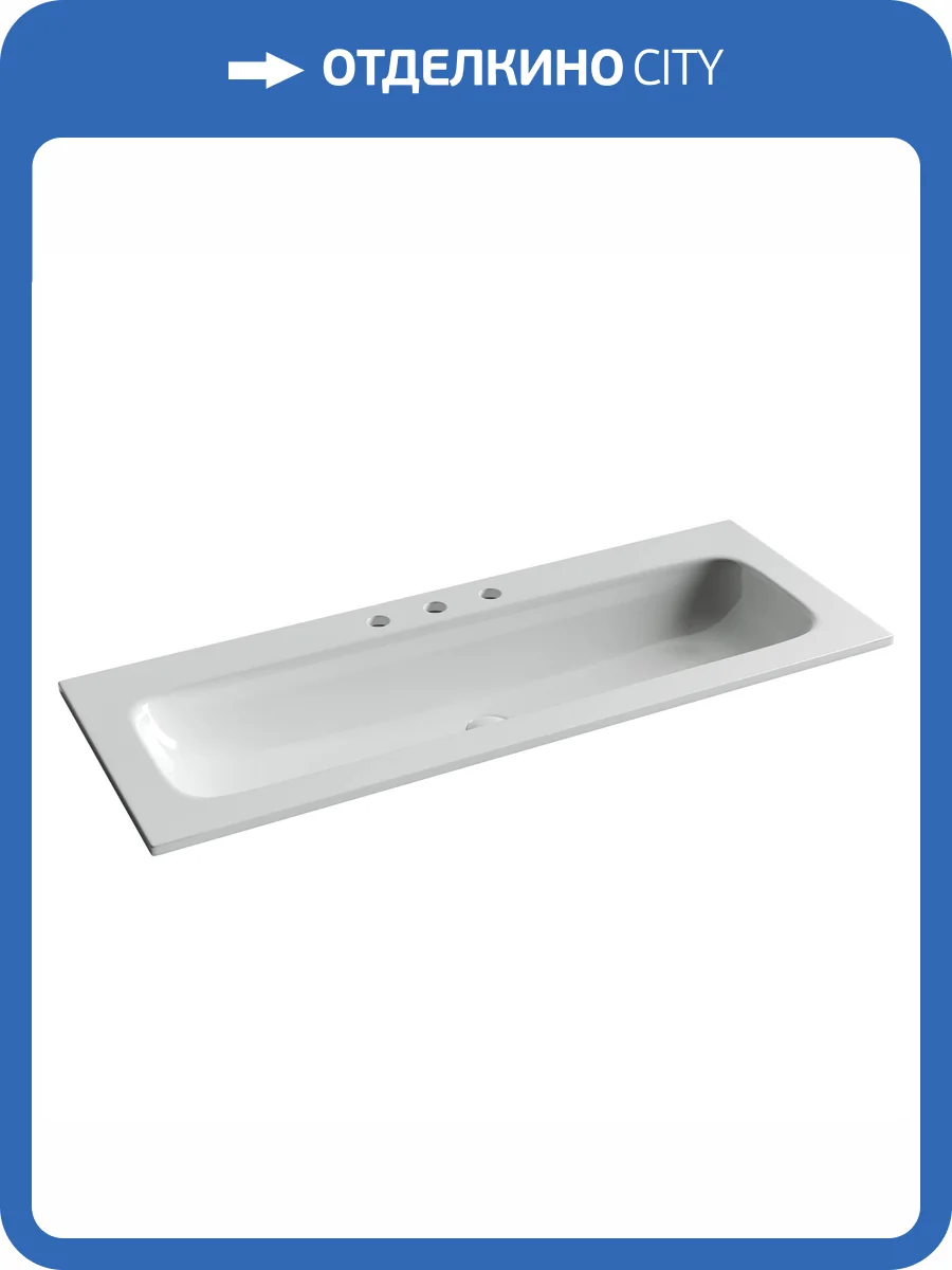 Раковина Ceramica Nova Grace CN7024 120 см фото 5