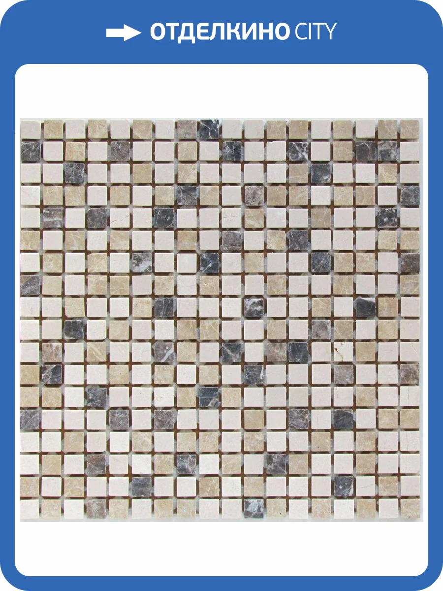 Мозаика Bonaparte Turin Slim Matt (1.5x1.5) 30.5x30.5 фото 2