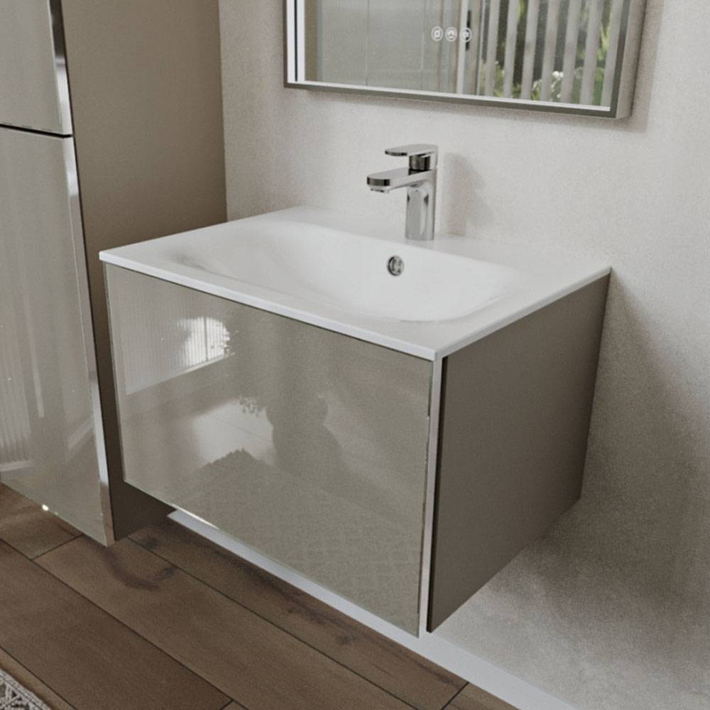 Тумба с раковиной Terminus Vega VEG10601200501OSL капучино, 60x38