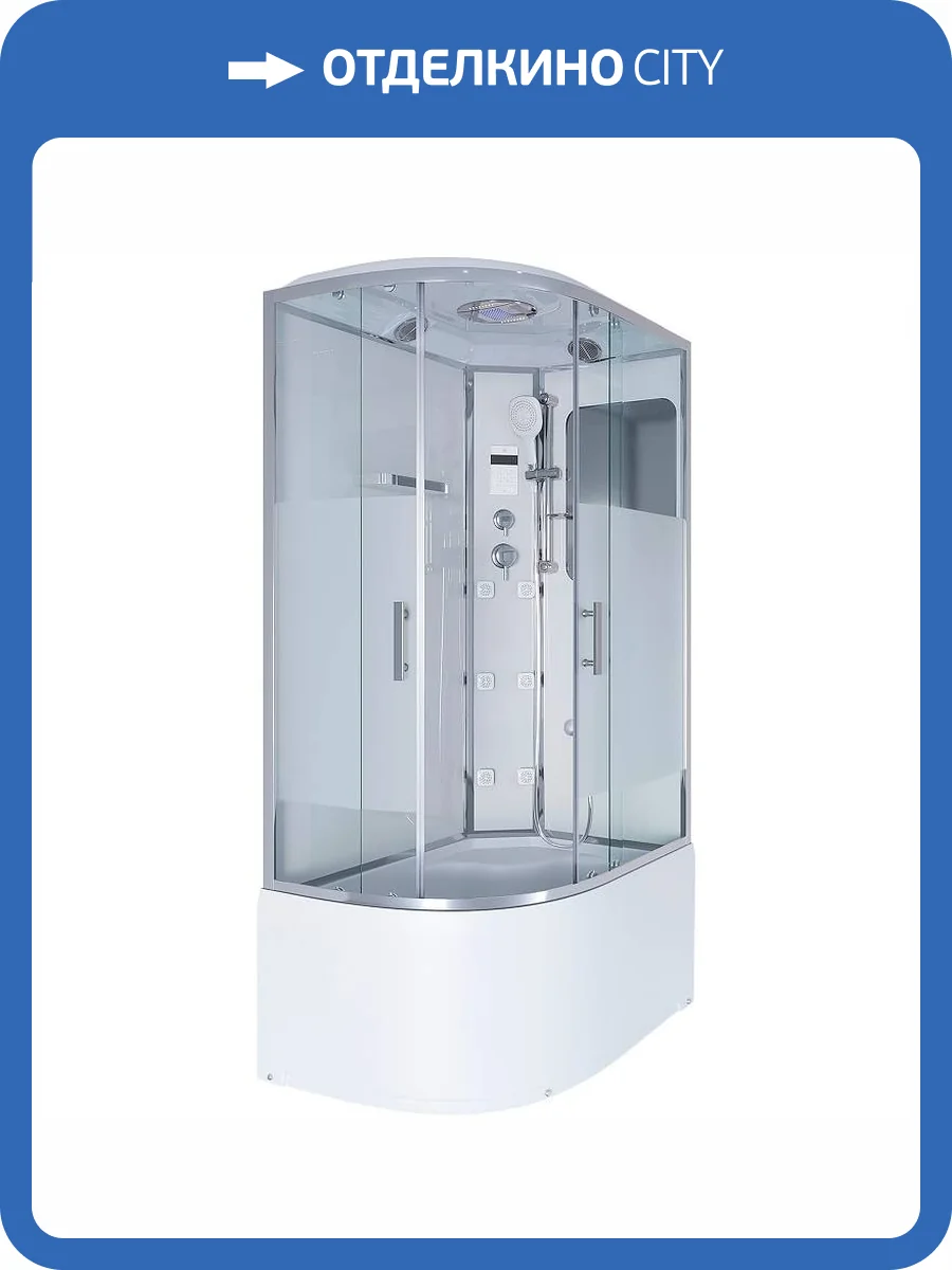 Душевая кабина Niagara Ultra NG-310-01R 120x80x220 с гидромассажем фото 11