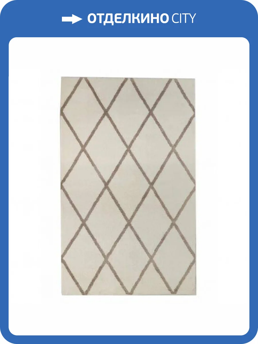 Ковер Oz Kaplan Gold Shaggy 01562A WHITE/WHITE Прямоугольник 1.6x2.3 фото 4