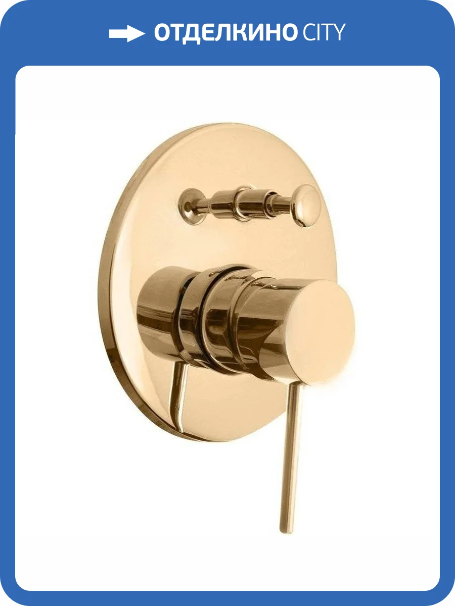 Смеситель для ванны Rav Slezak Seina SE986Z с внутренней частью фото 3