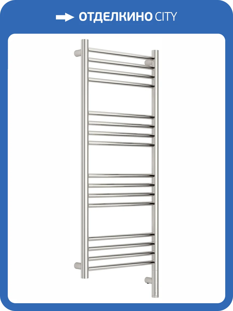Полотенцесушитель электрический Сунержа Богема 3.1 00-6005-1040 прямой, 100x40 фото 5