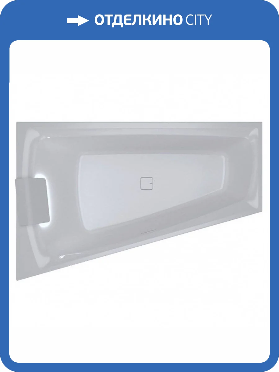 Акриловая ванна Riho Bathtubs Still smart B101010005 170x110 правая фото 3