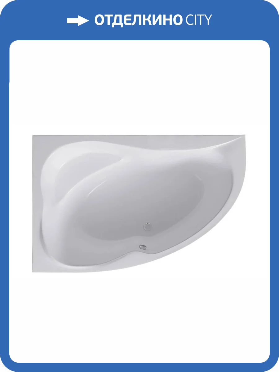 Акриловая ванна Alex Baitler Ladoga 170x110 левая фото 4